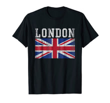 Ladda upp bild till gallerivisning, Funny shirts V-neck Tank top Hoodie sweatshirt usa uk au ca gifts for Vintage London England Union Jack T-Shirt 3154220
