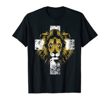 Ladda upp bild till gallerivisning, Funny shirts V-neck Tank top Hoodie sweatshirt usa uk au ca gifts for Lion of Judah Cross Christian T-Shirt 319766
