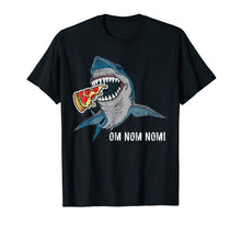 Ladda upp bild till gallerivisning, Funny shirts V-neck Tank top Hoodie sweatshirt usa uk au ca gifts for Great white shark eating pizza t-shirt for shark fans 2662500
