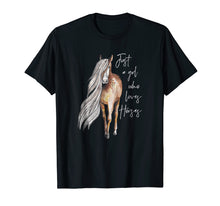 Ladda upp bild till gallerivisning, Funny shirts V-neck Tank top Hoodie sweatshirt usa uk au ca gifts for Just a Girl Who Loves Horses T-shirt 324215

