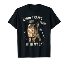 Ladda upp bild till gallerivisning, Funny shirts V-neck Tank top Hoodie sweatshirt usa uk au ca gifts for Sorry i can't i have plans with my cat shirt 3328792
