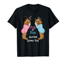 Ladda upp bild till gallerivisning, Cute Ethnic Babies Pink or Blue Auntie Loves You T-Shirts 1001348
