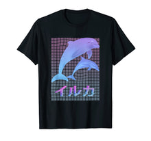 Ladda upp bild till gallerivisning, Funny shirts V-neck Tank top Hoodie sweatshirt usa uk au ca gifts for Dolphin Vaporwave Shirt - Aesthetic T-shirt 1992981
