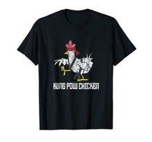 Ladda upp bild till gallerivisning, Funny shirts V-neck Tank top Hoodie sweatshirt usa uk au ca gifts for Kung Pow Chicken Funny Karate Chicken T-Shirt 2653862
