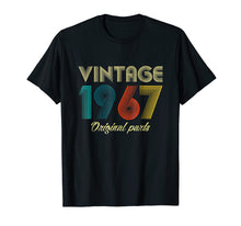 Ladda upp bild till gallerivisning, Funny shirts V-neck Tank top Hoodie sweatshirt usa uk au ca gifts for Vintage 1967 T-Shirt Retro 52th Birthday Gift Shirt 1240227
