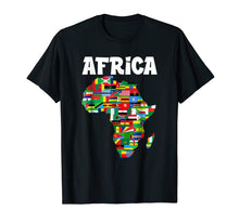 Ladda upp bild till gallerivisning, Funny shirts V-neck Tank top Hoodie sweatshirt usa uk au ca gifts for Africa T-Shirt Proud African Country Flags Continent Love 743701
