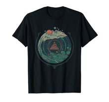 Ladda upp bild till gallerivisning, Water Cool Hand Drawn Nature Graphic T-Shirt 126946
