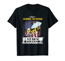 Ladda upp bild till gallerivisning, I Am A Seabee VETERAN Oath Never Expires T-Shirt 518352

