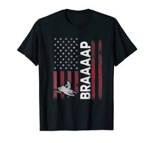 Ladda upp bild till gallerivisning, Funny shirts V-neck Tank top Hoodie sweatshirt usa uk au ca gifts for Distressed BRAAAAP American Flag Snowmobiling Tee 2124008

