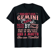 Ladda upp bild till gallerivisning, Smartass Gemini Girl T-Shirt Gift For Woman 975997
