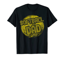 Ladda upp bild till gallerivisning, Mens Softball Dad Coach Player Father Daddy Father's Day Gift  T-Shirt 135692
