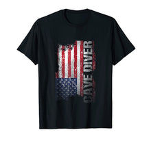 Ladda upp bild till gallerivisning, Funny shirts V-neck Tank top Hoodie sweatshirt usa uk au ca gifts for USA Flag Cave Diving T-Shirt Underwater Diving Gift 4290595
