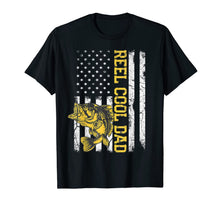 Ladda upp bild till gallerivisning, Mens REEL COOL DAD Fishing Father's Day Gift T Shirt Papa Daddy 76318
