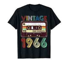 Ladda upp bild till gallerivisning, Funny shirts V-neck Tank top Hoodie sweatshirt usa uk au ca gifts for 53rd Birthday Gift Vintage Classic Mixtape 1966 T-Shirt 1594964
