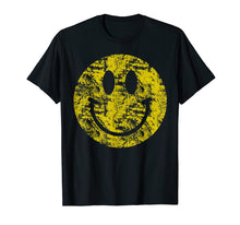 Ladda upp bild till gallerivisning, Funny shirts V-neck Tank top Hoodie sweatshirt usa uk au ca gifts for Distressed Smiley face - vintage style happy hippie shirts 2518211
