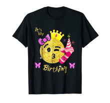 Ladda upp bild till gallerivisning, Funny shirts V-neck Tank top Hoodie sweatshirt usa uk au ca gifts for Emoji Shirt For Birthday Girls- OMG It's My 7th Birthday tee 1916755
