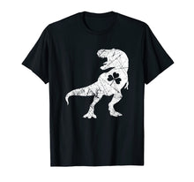 Ladda upp bild till gallerivisning, Dinosaur Shamrock Green St Patrick&#39;s Day Gifts Boys Kids T-Shirt-2466370
