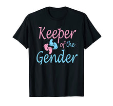Ladda upp bild till gallerivisning, Cute Keeper of Gender shirt - baby reveal party gift idea 119140
