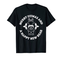 Ladda upp bild till gallerivisning, Merry Fitmas And A Happy New Rear Funny Deer Butt T-Shirt 254973
