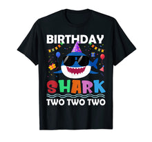 Ladda upp bild till gallerivisning, 2nd Birthday Boy Shark Matching Party Gifts for Kids Shirt-252879
