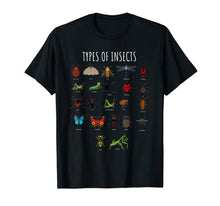 Ladda upp bild till gallerivisning, Bug T-Shirt - Bug Identification Types Of Insects Tee 203717
