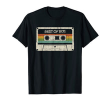 Ladda upp bild till gallerivisning, Vintage Best of 1971 48th Birthday Cassette T-Shirt
