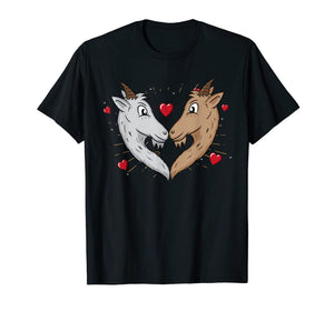 Goat Heart | Funny Valentine's Day Farmer Gifts Tee T-Shirt-5975063