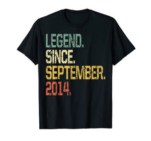 Ladda upp bild till gallerivisning, Legend Since September 2014 T-Shirt- 5 Years Old Shirt Gift 100523
