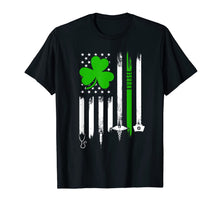 Ladda upp bild till gallerivisning, American Flag Shamrock Nurse St Patrick&#39;s Day Gifts TShirt466086
