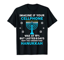 Ladda upp bild till gallerivisning, Funny Hanukkah Gifts Cellphone Chanukkah T-Shirt-151045
