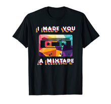 Ladda upp bild till gallerivisning, Cassette Vintage Costume Retro 80s 90s I Made You A MixTape  T-Shirt 173018
