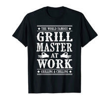 Ladda upp bild till gallerivisning, Grill Master Barbecue BBQ Smoker Grillin Dad Grandpa Gifts TShirt875697
