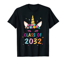 Ladda upp bild till gallerivisning, Kid Unicorn First Day Of School Class Of 2032 Grow With Me  T-Shirt 106568
