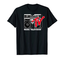 Ladda upp bild till gallerivisning, MTV Logo Red Boombox Graphic T-Shirt 147315

