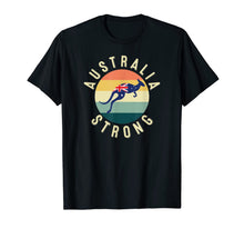 Ladda upp bild till gallerivisning, Australia Strong Kangaroo Retro Graphic T-Shirt-1077624
