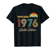 Ladda upp bild till gallerivisning, Vintage 1976 Made in 1976 43rd birthday 43 years old Gift T-Shirt
