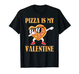Funny Valentines Day Gifts Boys Kids Pizza Is My Valentine T-Shirt-2921989