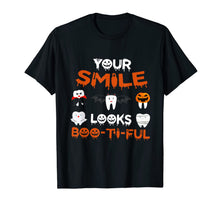 Ladda upp bild till gallerivisning, Your Smile Looks Boo Ti Ful Dental Hygienist Halloween Gift T-Shirt 220984
