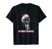Ladda upp bild till gallerivisning, Oklahoma Sooners Rising Helmet T-Shirt - Apparel 194021
