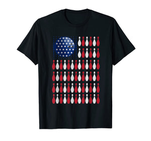 American Flag Bowling Shirt | Bowler Gifts For Bowling Team-250584