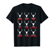 Ladda upp bild till gallerivisning, Funny shirts V-neck Tank top Hoodie sweatshirt usa uk au ca gifts for Funny Christmas Reindeer Hunter Deer Meat Hunting Gifts T-Shirt 180025
