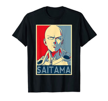 Ladda upp bild till gallerivisning, OP Man Saitama For President Shirt Universe's Strongest Man T-Shirt 79955
