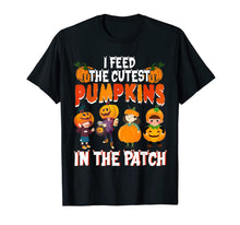 Ladda upp bild till gallerivisning, I Feed The Cutest Pumpkins In The Patch Lunch Lady Halloween T-Shirt 344535
