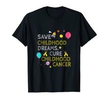 Ladda upp bild till gallerivisning, Childhood Cancer Warrior Tshirt Gold Ribbon T-Shirt 164586
