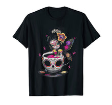 Ladda upp bild till gallerivisning, Cute Breast Cancer Girl Sugar Skull Costume Halloween T-Shirt 228833
