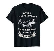 Ladda upp bild till gallerivisning, Funny shirts V-neck Tank top Hoodie sweatshirt usa uk au ca gifts for i was thinking about Fishing Gift Funny Distressed Classic T-Shirt 1311935
