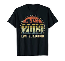 Ladda upp bild till gallerivisning, 7 Year Old Gifts Vintage 2013 Limited Edition 7th Birthday TShirt232791
