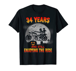 34th Wedding Anniversary Gifts For Her/Him. Halloween Shirts T-Shirt 966751