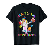 Ladda upp bild till gallerivisning, Mens Daddy of the Birthday Princess Unicorn Outfit T-Shirt 145630
