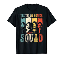 Ladda upp bild till gallerivisning, Truth To Power Squad AOC Tlaib Ilhan Ayanna Vintage T-Shirt 73089
